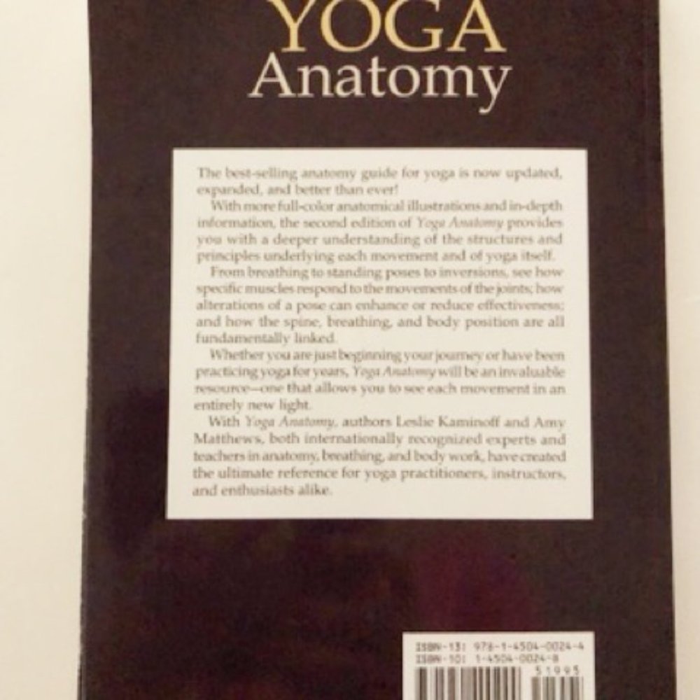 Yoga Anatomy by Leslie Kaminoff - Picture 2 of 4